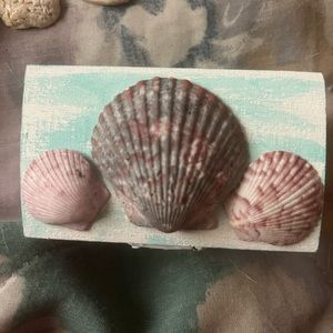 Handmade trinket boxes made with genuine Florida gulf coast shells
